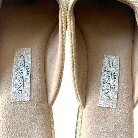 Amy Jo Gladstone Floral Embroidered Mules - Picture 6 of 7